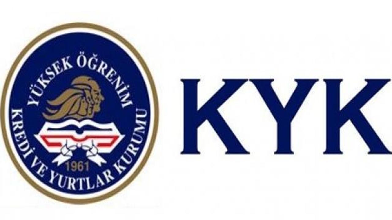 KYK 2015 yurt 3.yedek ek yerleştirme sonucu