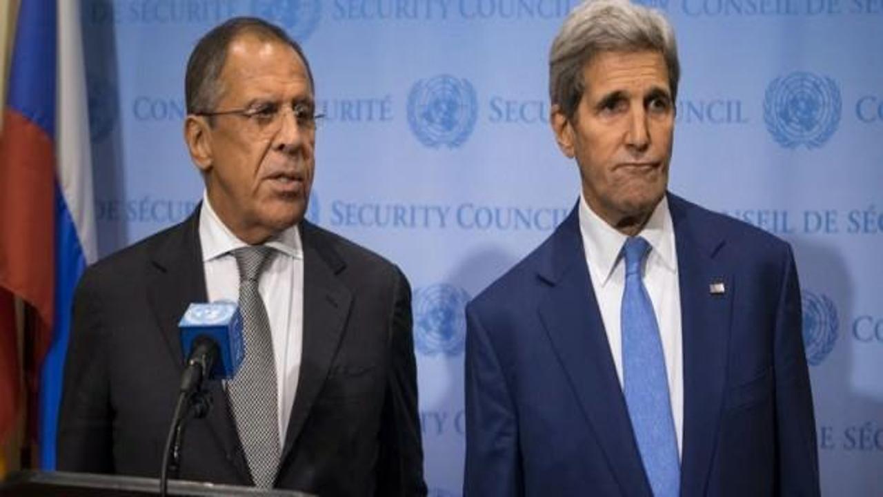 Lavrov ve Kerry'den kritik görüşme