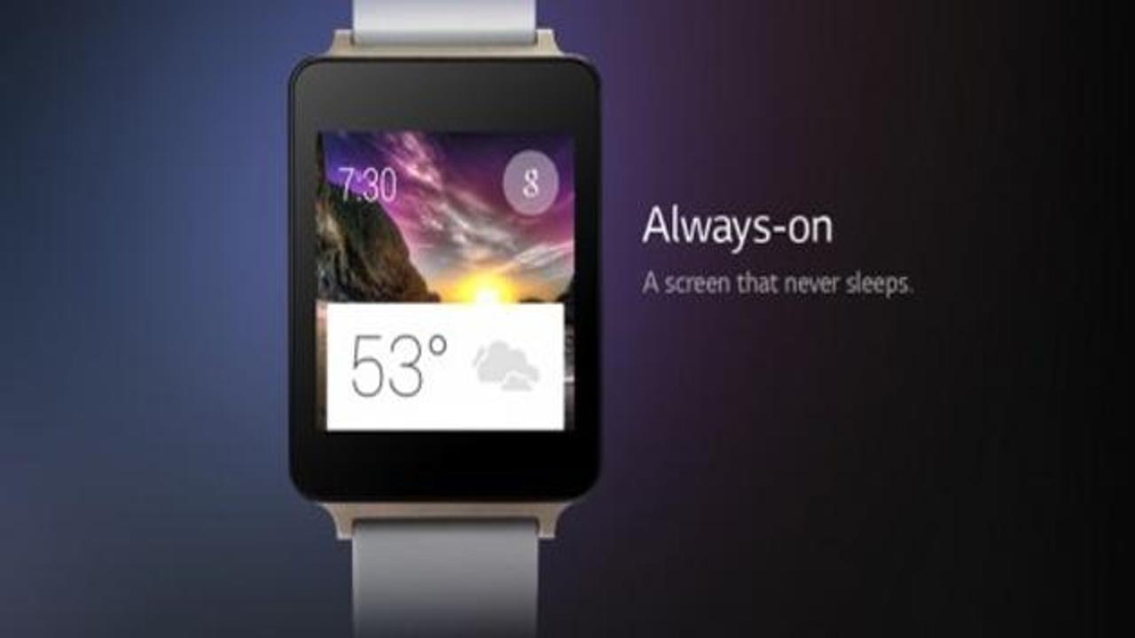 LG'den webOS tabanlı akıllı saat geliyor