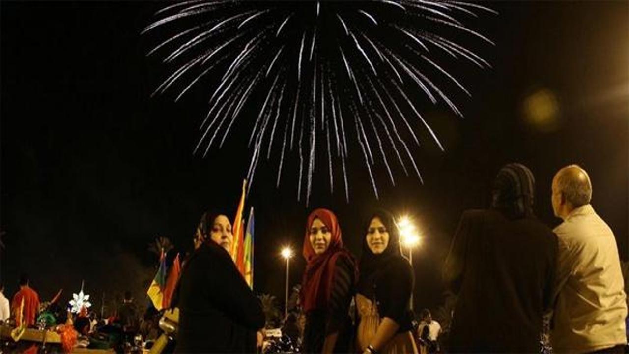 Libya'da Kaddafi'siz 3. yıla coşkulu kutlama