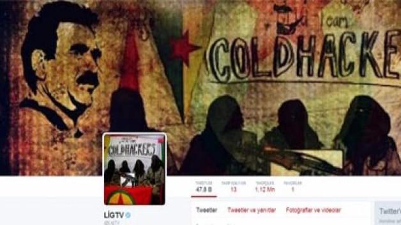 PKK yandaşları LİG TV sayfasını hackledi