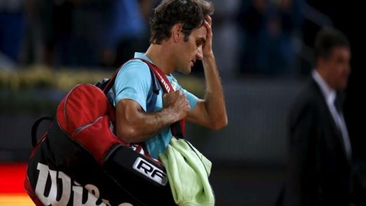 Madrid'de Roger Federer sürprizi