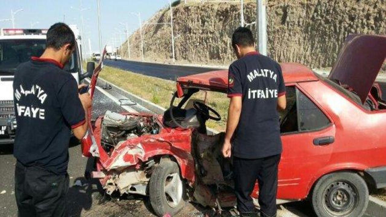 Malatya'da zincerleme kaza: 4 yaralı