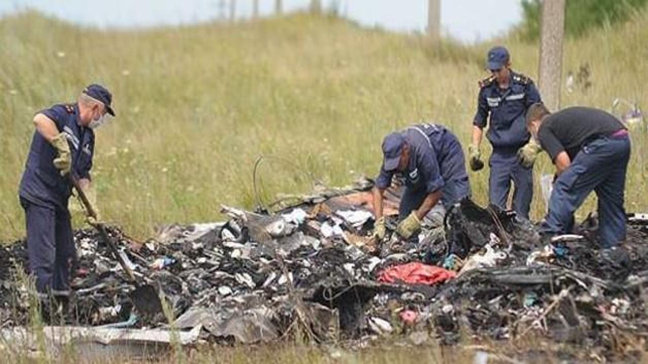 Malezya Havayolları'na ait uçak düşürülmüş