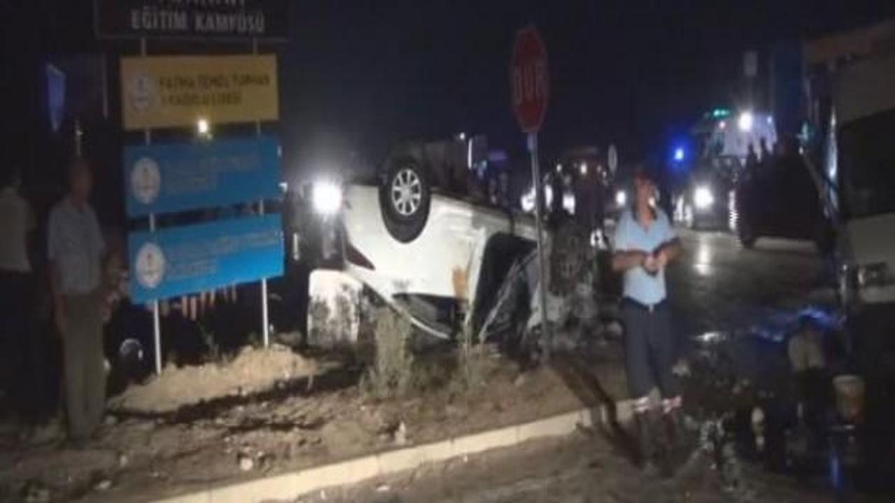 Manavgat'ta trafik kazası
