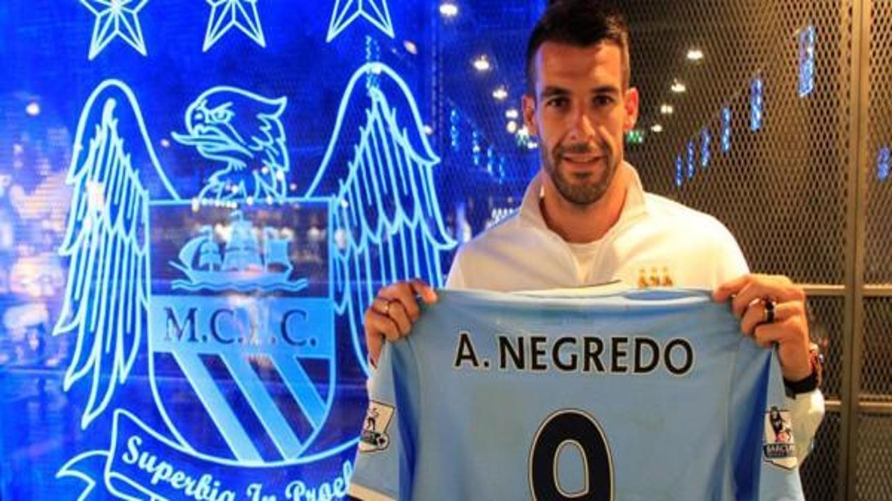 Manchester City, Negredo'yu tanıttı!