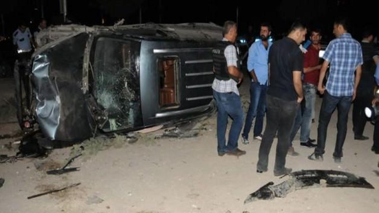 Mardin'de feci kaza: 3 ölü, 4 yaralı