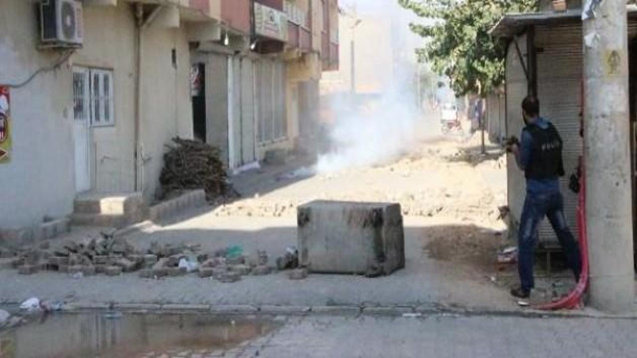 Mardin'de PKK'lılara polis müdahale etti