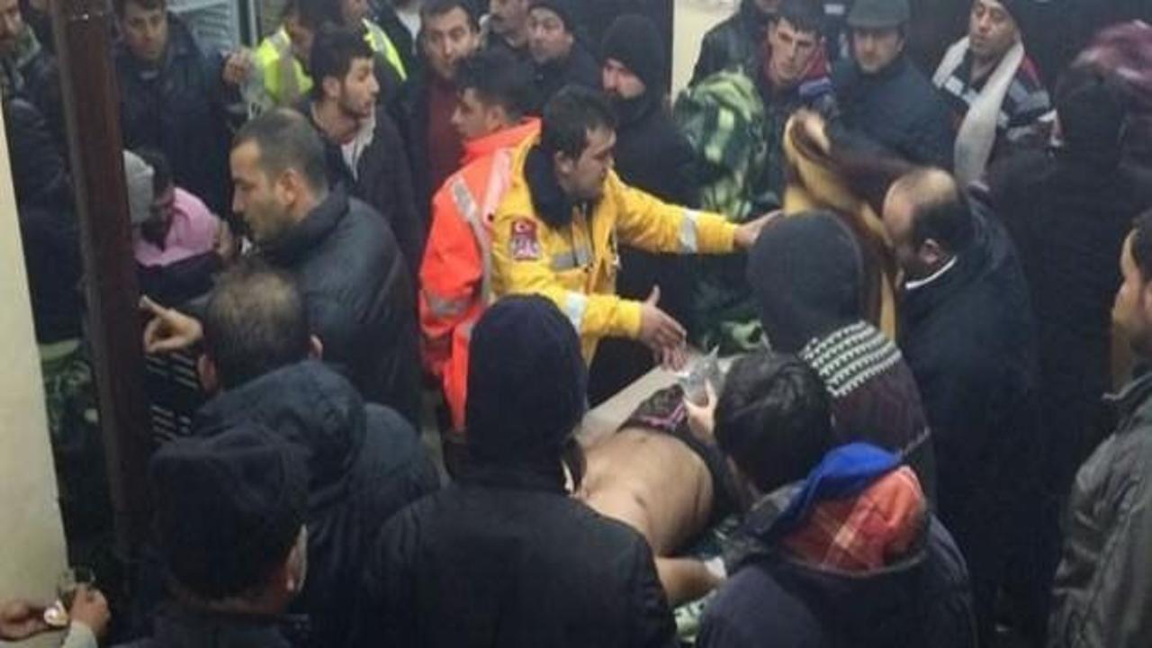 Marmara'da gemi yan yattı: 5 kişi için seferberlik