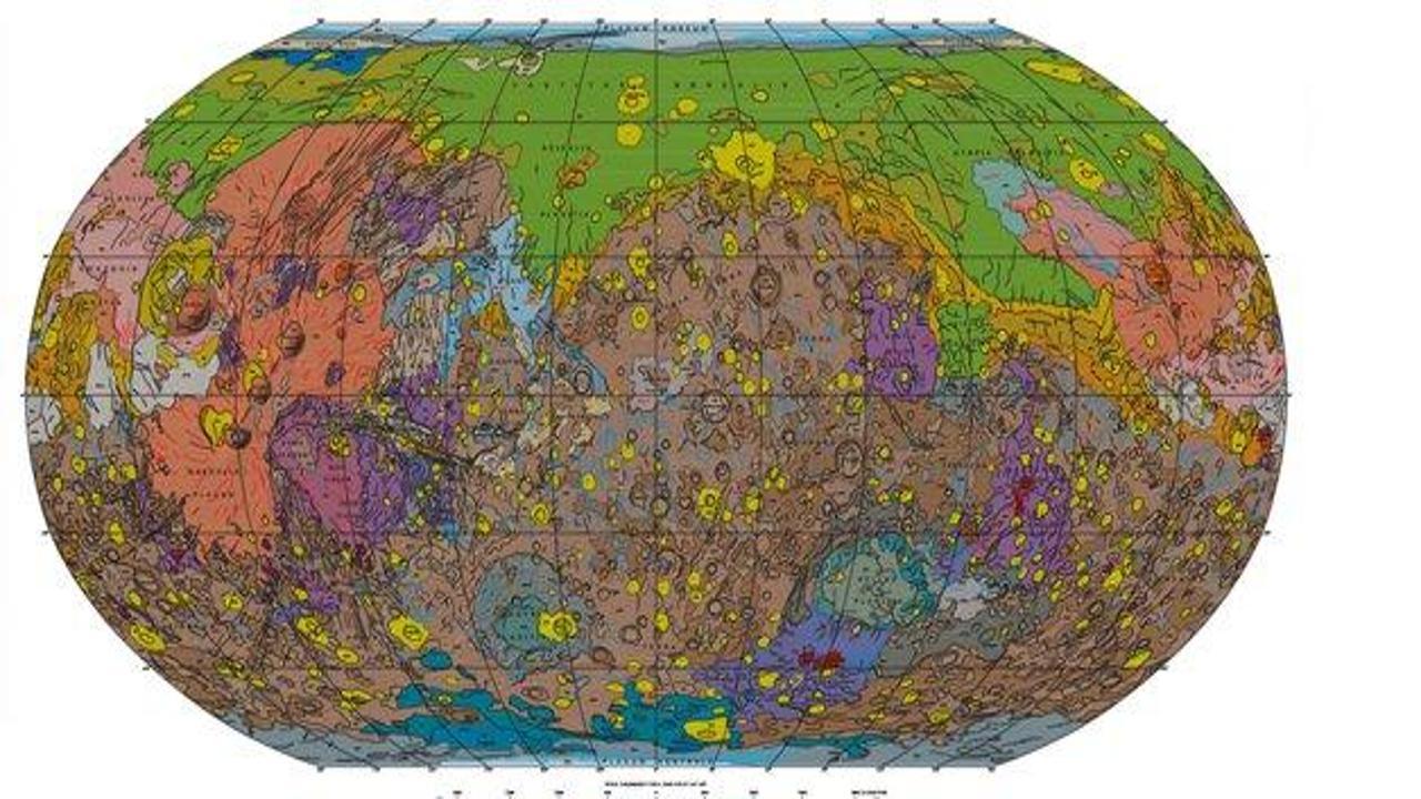 Mars’ın en detaylı haritası
