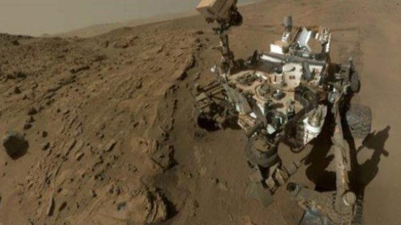 Mars'tan Dünya'ya bu kez selfie fotoğraf geldi