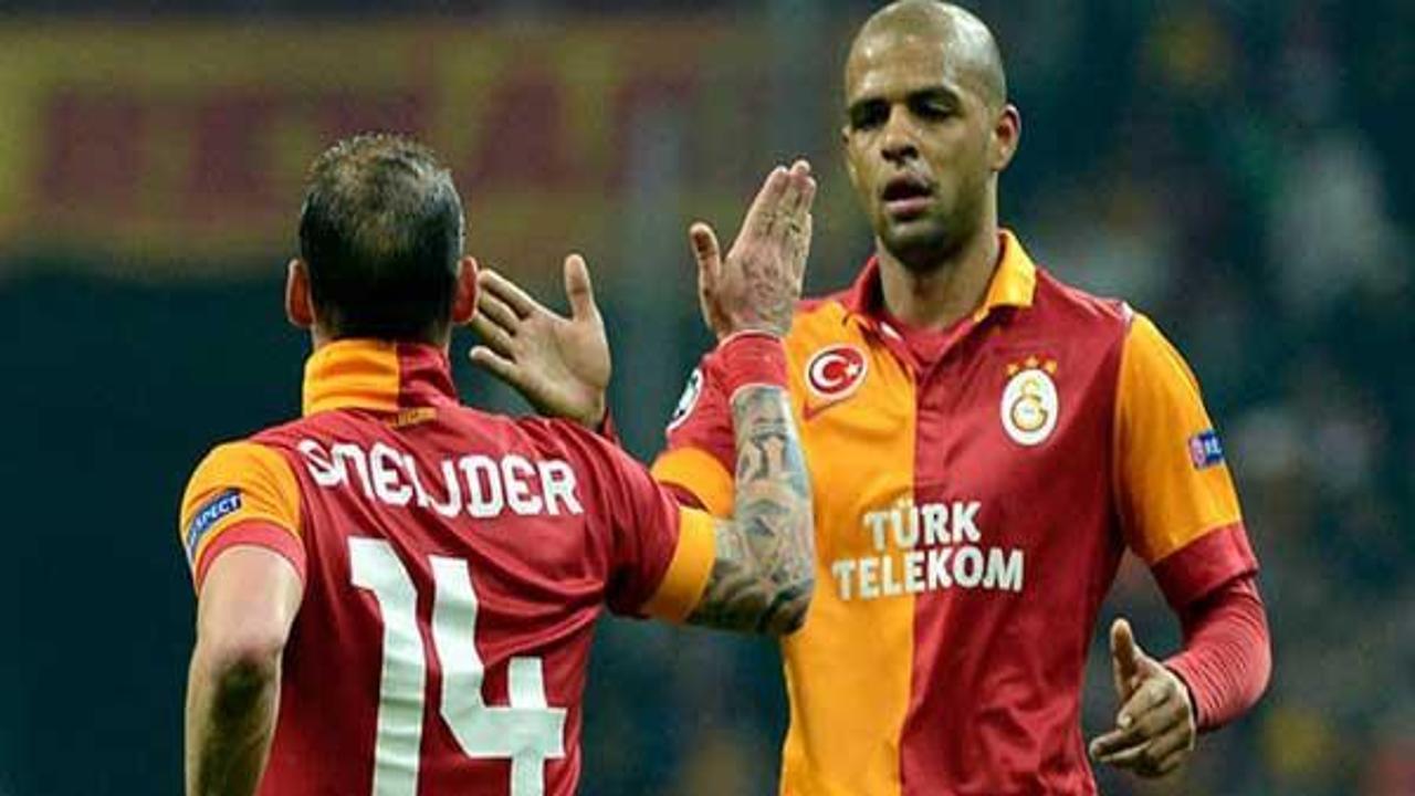 Melo ve Sneijder'in yeni forma numaraları