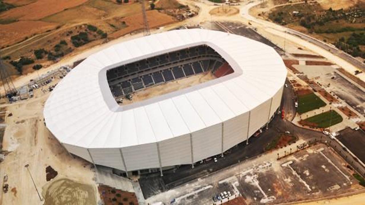 Mersin Arena Stadı oyunlara hazır