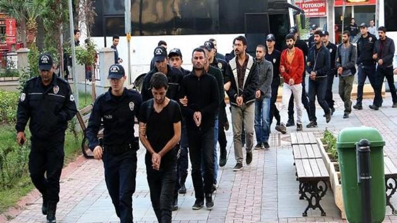 Mersin'deki terör operasyonunda 7 tutuklama