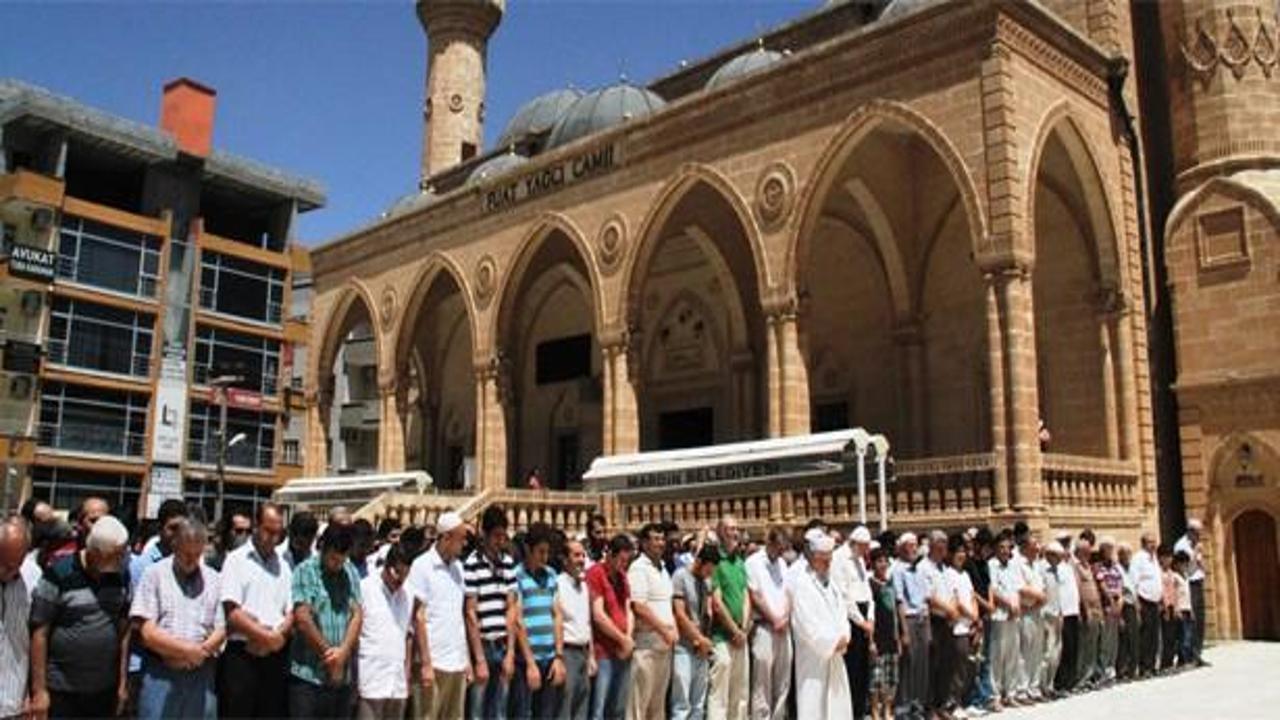 Mısır'da ölenler için Mardin'de gıyabi cenaze namazı