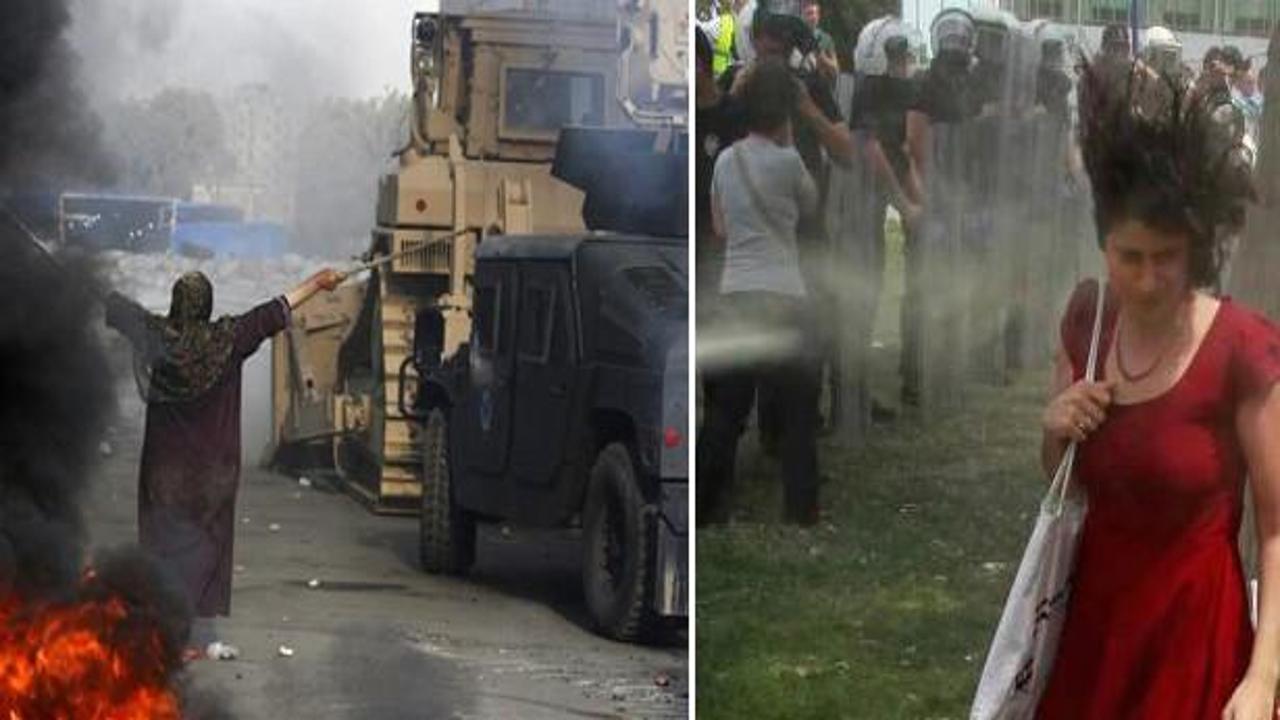 Gezi'ciler 'direnişçi', Mısır halkı 'terörist'!