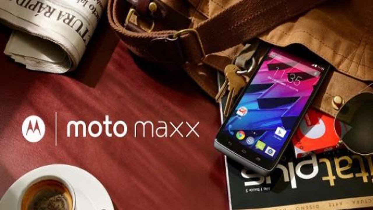 Motorola üst seviye Moto Maxx'ı tanıttı