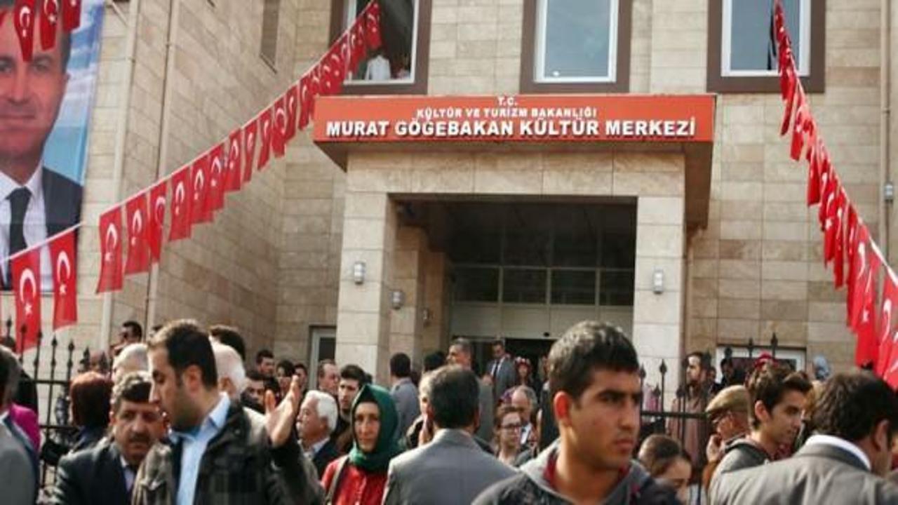 Murat Göğebakan kültür merkezi açıldı