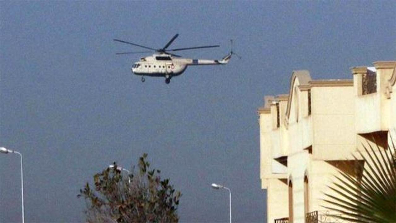 Mısır'da askeri helikopter düştü: 6 ölü