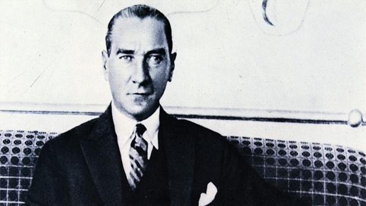 Atatürk'ü hiç böyle gördünüz mü?
