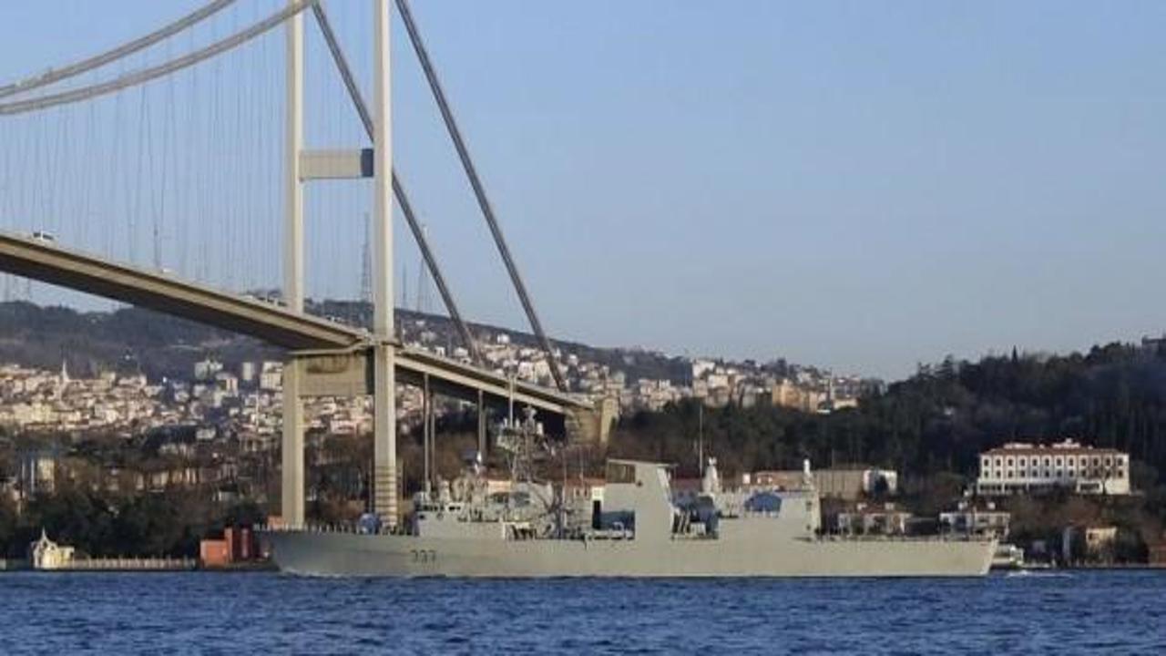 NATO savaş gemileri Karadeniz'de