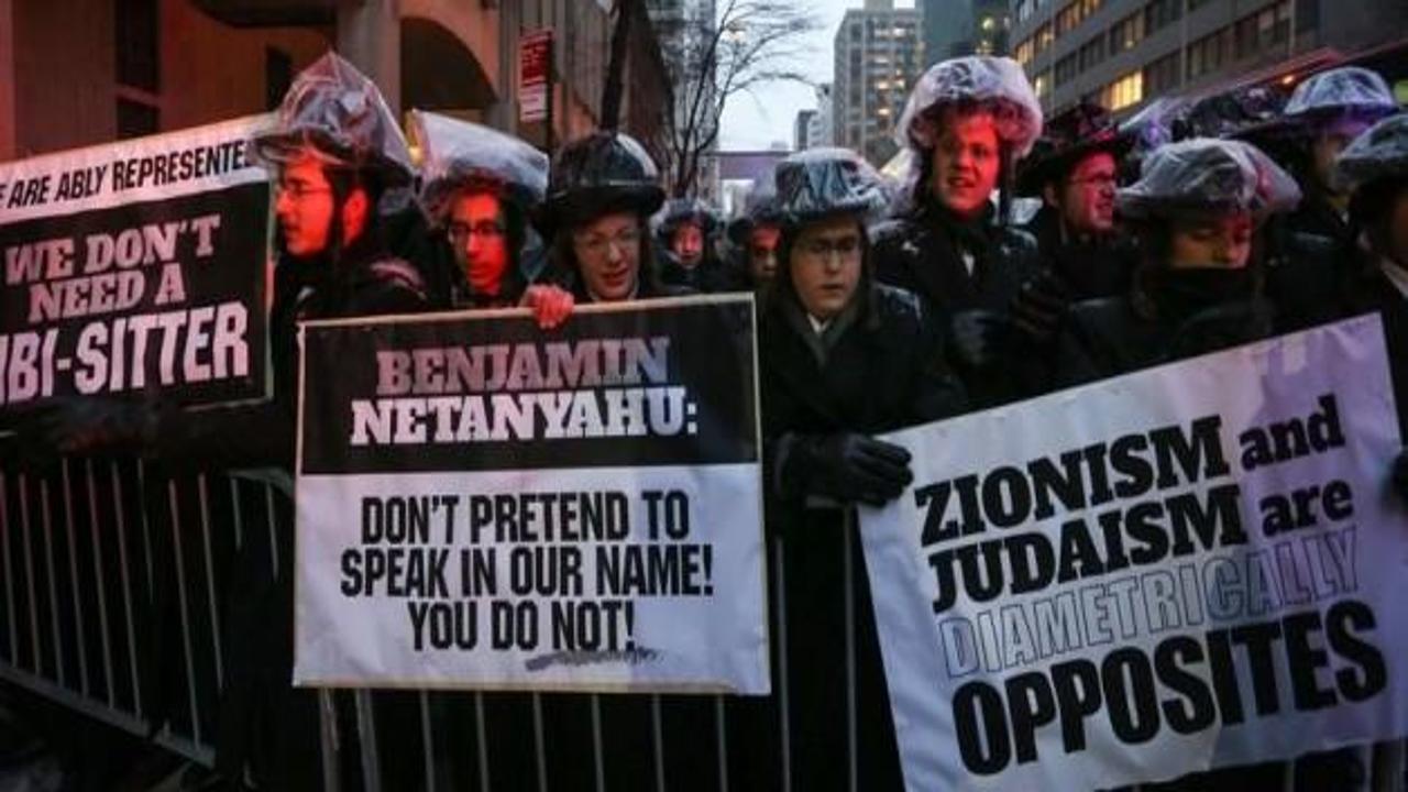 Yahudiler bile Netanyahu'ya tepkili