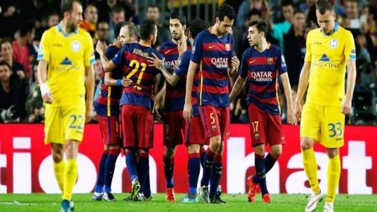 Neymar ve Suarez, Barça'yı uçurdu