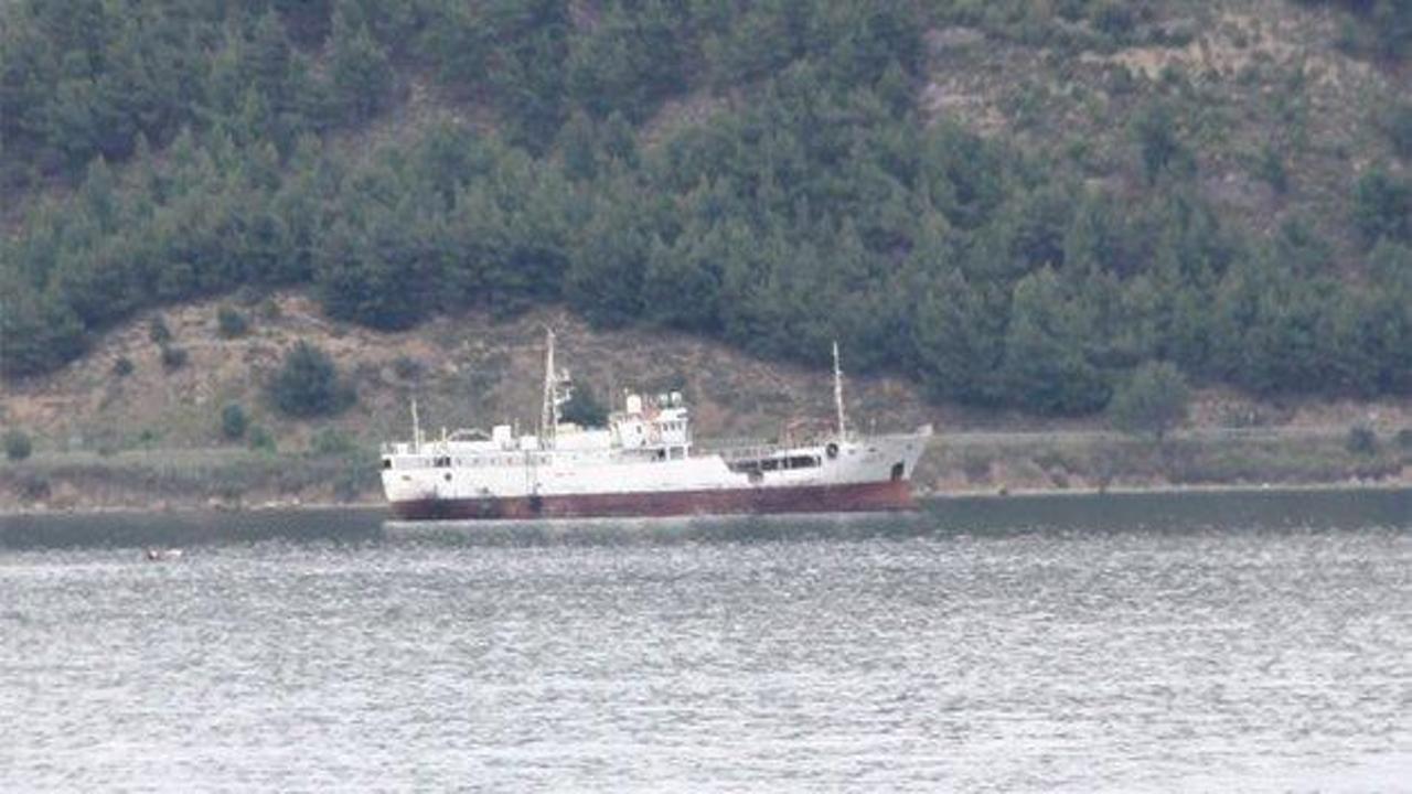 Tarihi gemi "Halas 71" Çanakkale'de