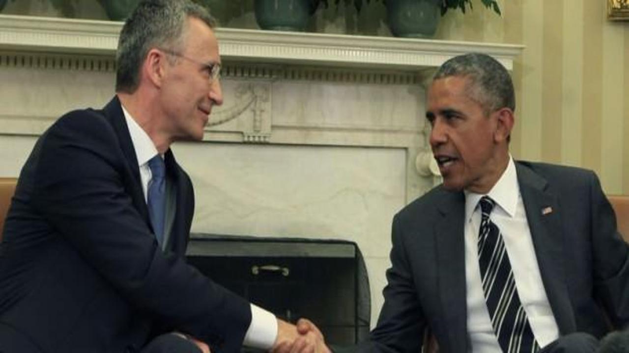 Obama NATO Genel Sekreteri ile görüştü