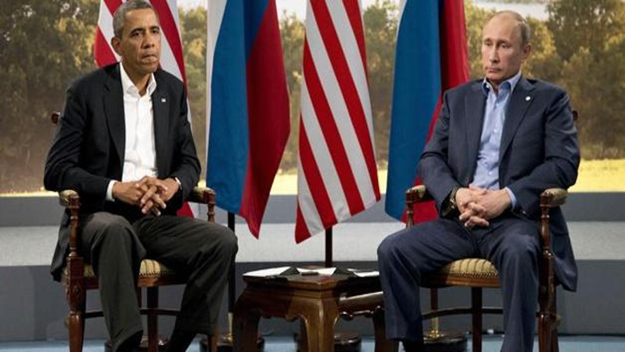 Obama ve Putin'den 90 dakikalık görüşme