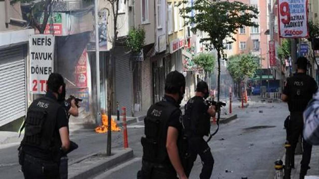 Okmeydanı savaş alanına döndü