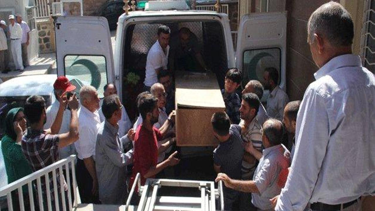 Öldürülen PYD'linin cenazesi Şanlıurfa'da
