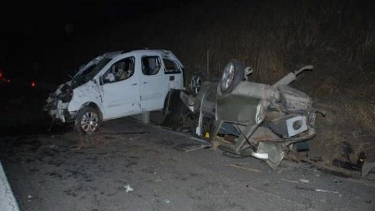 Osmaniye'de trafik kazası: 2'si ağır, 5 yaralı