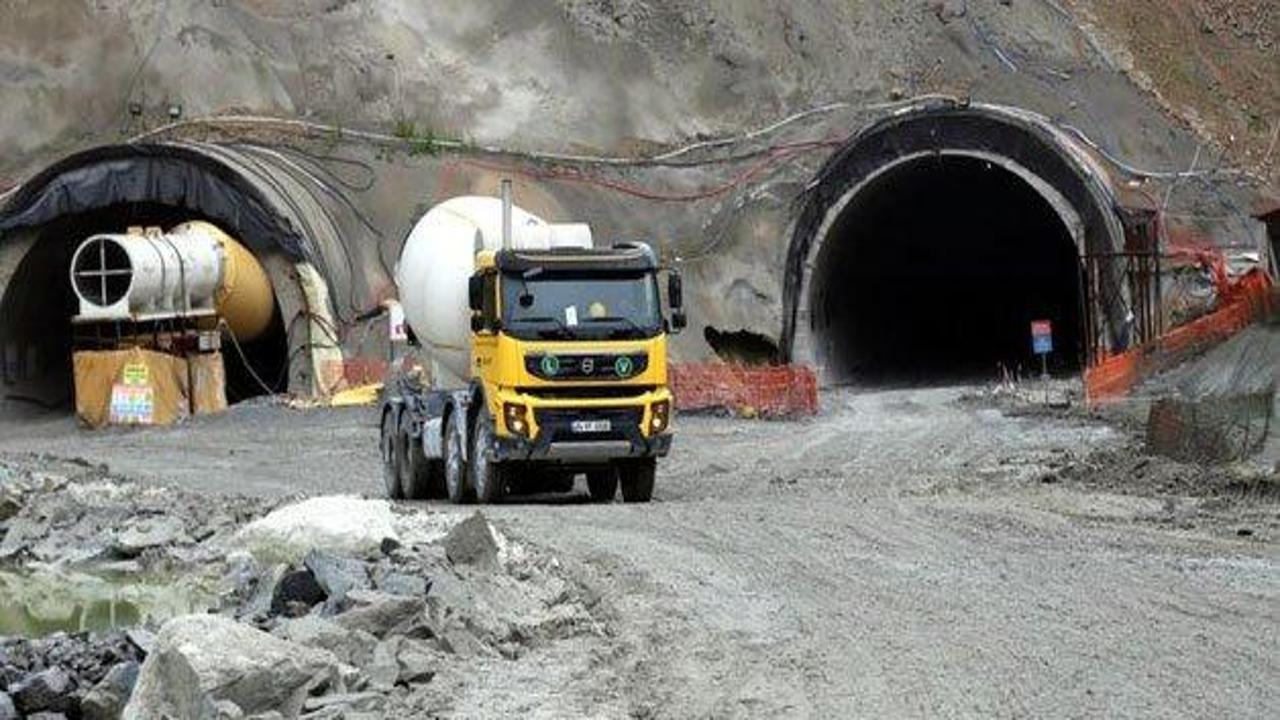 Ovit Tüneli inşaatında kaza: 1 ölü