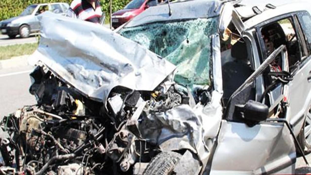 Denizli'de trafik kazası: 1 ölü, 3 yaralı