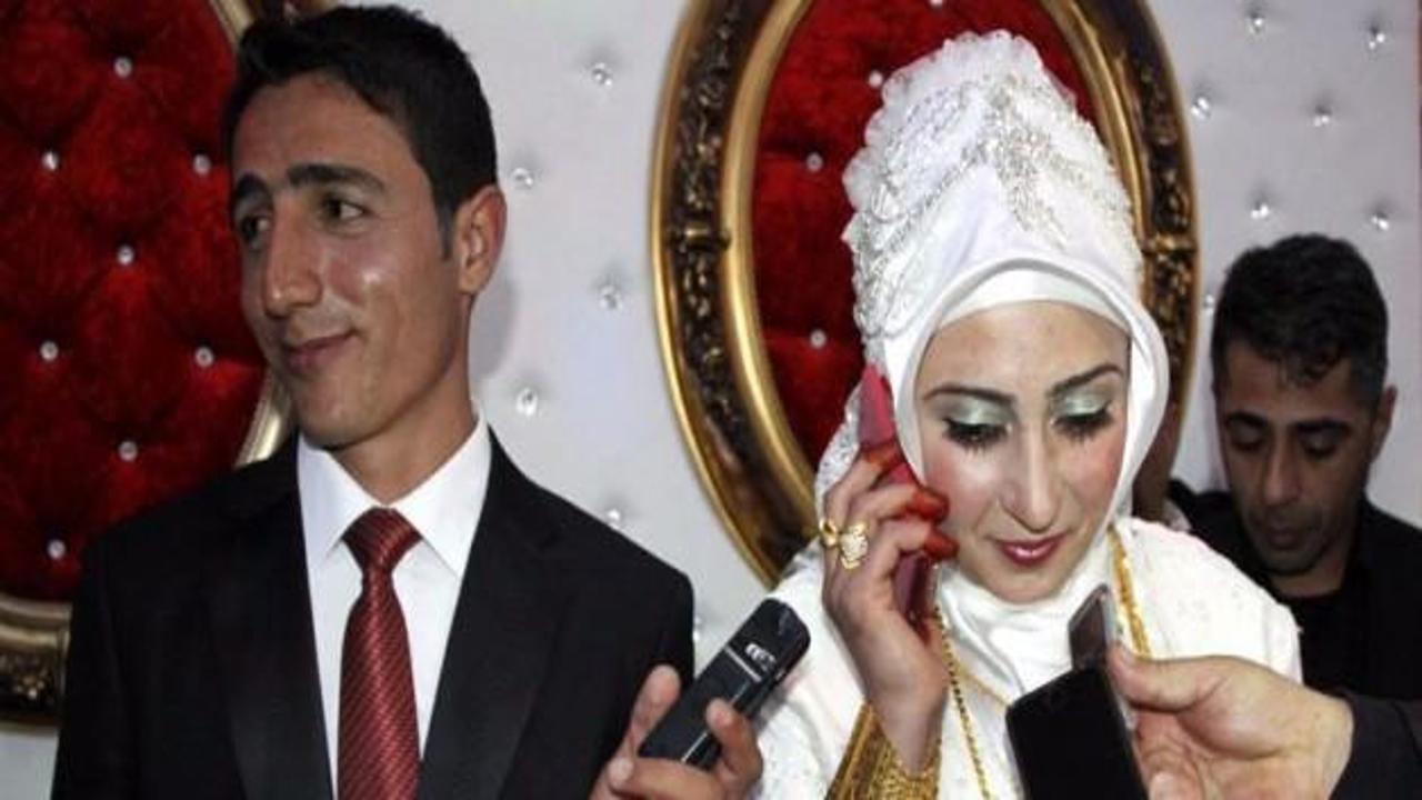 PKK'dan ayrıldı evlendi, Davutoğlu tebrik etti