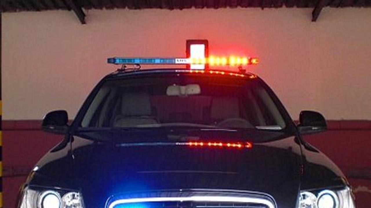 Polis araçlarının tepe lambaları akıllandı