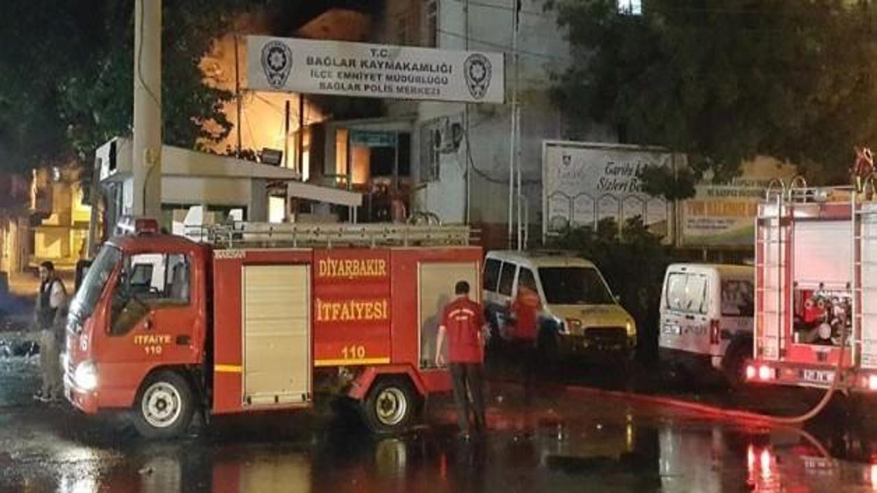 Polis merkezine bombalı saldırı: 6 kişi zehirlendi