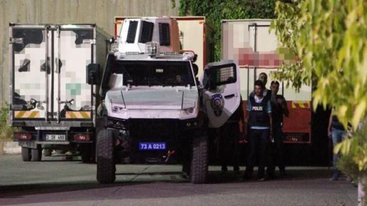 Polis zırhlı aracına roketatarlı saldırı
