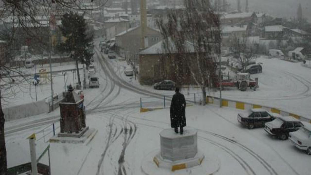 Posof'ta yoğun kar yağışı hayatı durdurdu