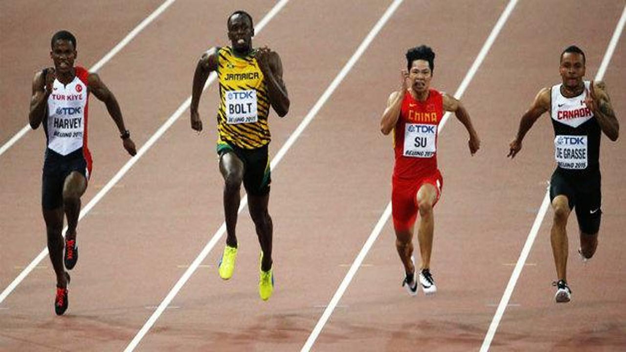 Milli atlet 100 metrede Bolt'a boyun eğdi!