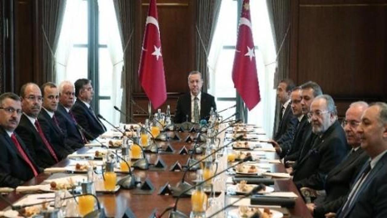 Erdoğan’ın kabulüne HDP ve CHP katılmadı