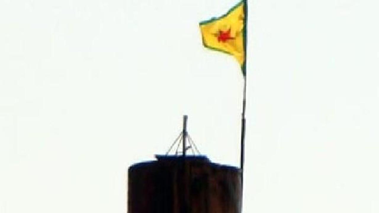 Rasulayn'daki PYD bayrağı indirildi