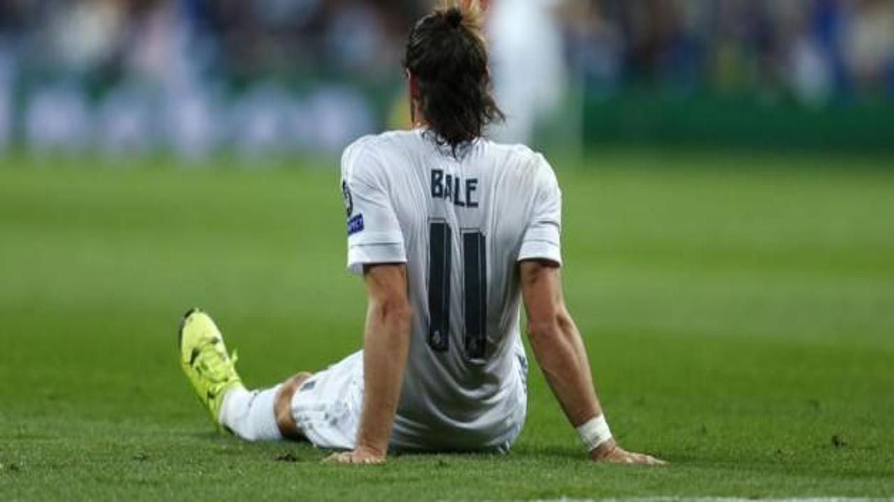 Real Madrid'de Bale yine sakatlandı