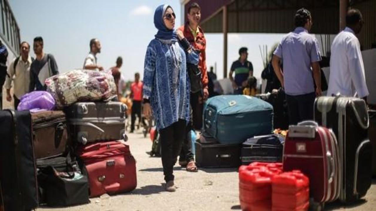 Refah Sınır Kapısı 'çift yönlü' açıldı