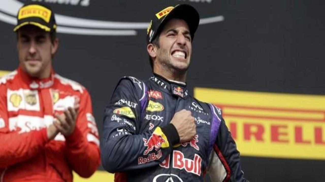 Ricciardo Macaristan'da zirvede