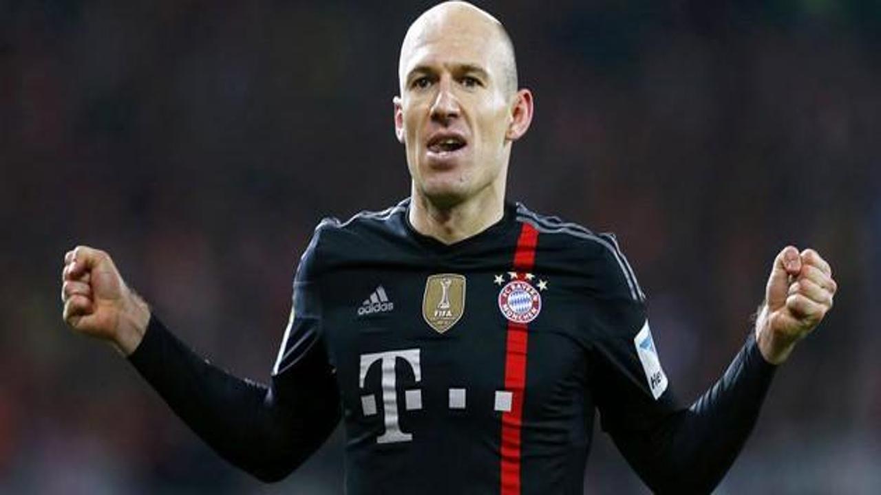 Robben, Bayern'i 90'da ipten aldı