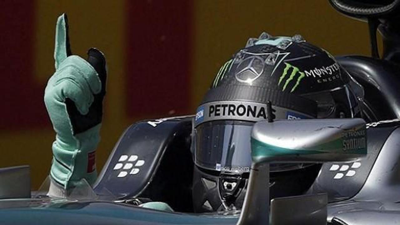 Rosberg sezonun ilk galibiyetini aldı