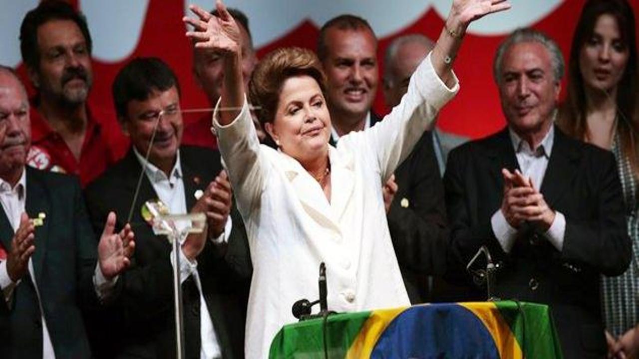 Rousseff yeniden Devlet Başkanı seçildi