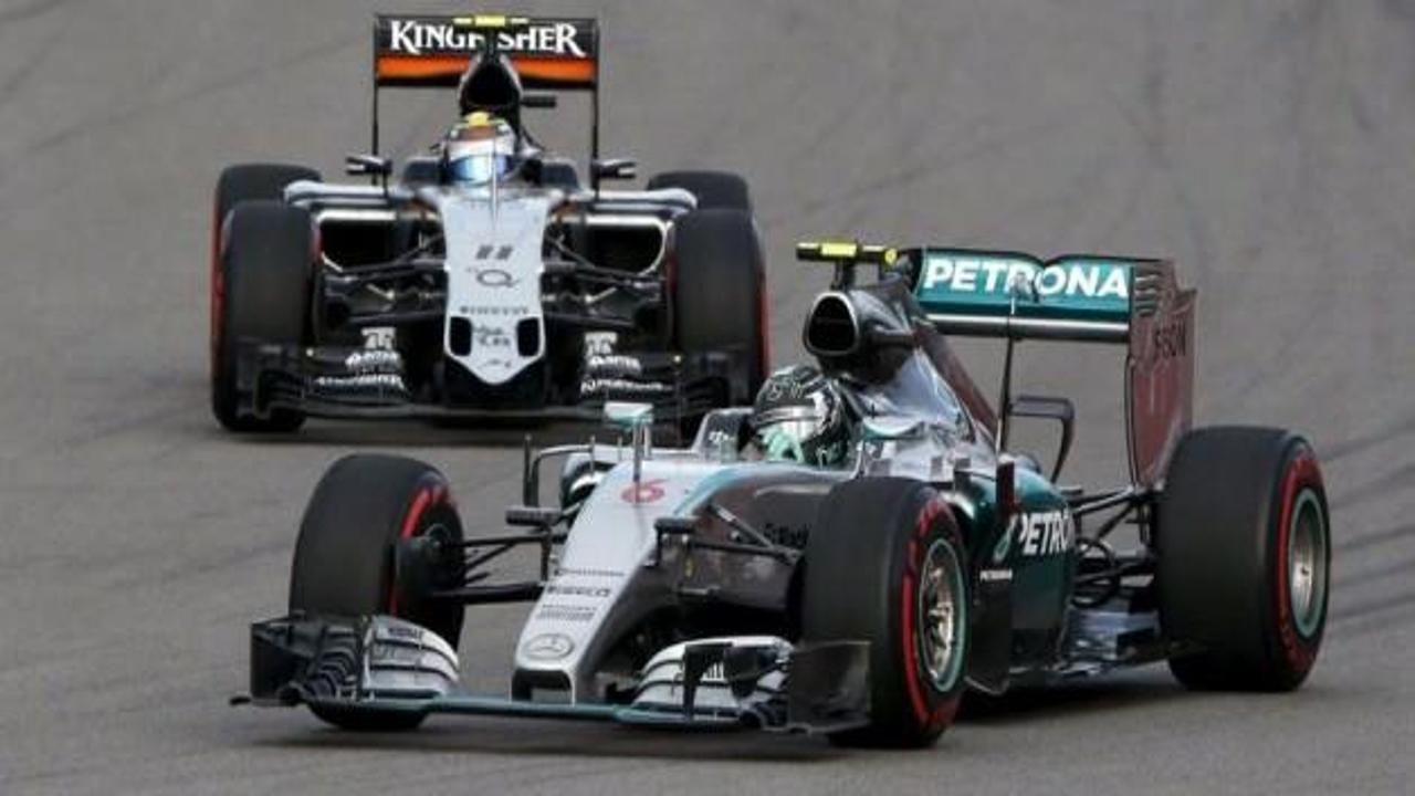 Rusya'da ilk cep Rosberg'in